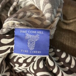 2 Pinecone hill twin duvets, and matching sham